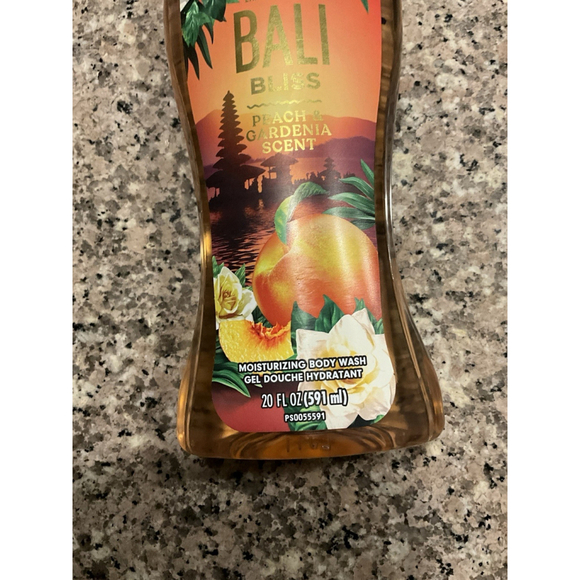 Softsoap Body Limited Edition BALI BLISS Body Wash PEACH & GARDENIA 20 oz - Picture 4 of 7
